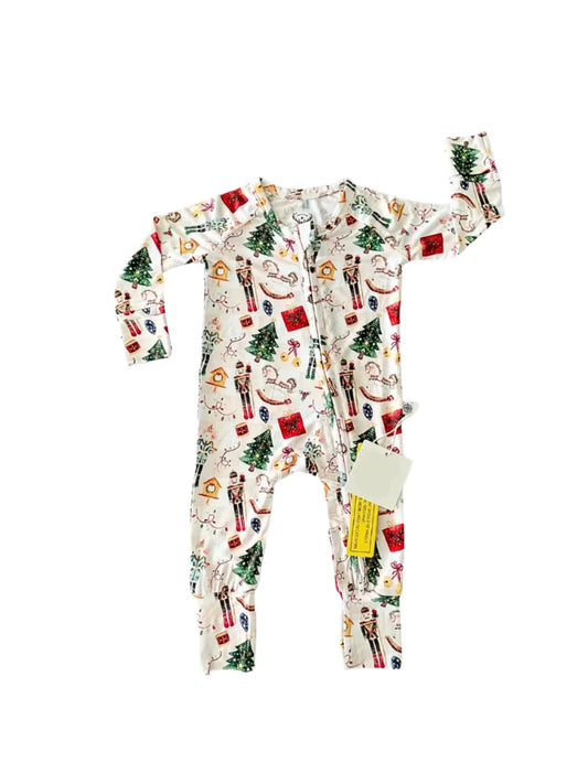 Christmas Nutcracker, Gender Neutral Bamboo Pajamas