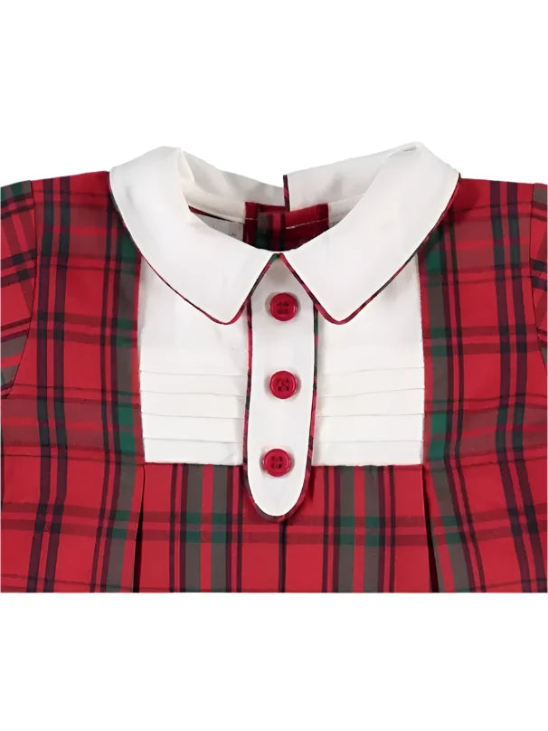 Christmas Plaid Coverall